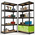 Produktbild: 2er Set Schwerlastregal Lagerregal Kellerregal Steckregal Werkstattregal Juskys®