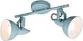 Produktbild: Deckenleuchte Deckenspots dreh- &schwenkbar 40W 2xE14 mint Metall Briloner