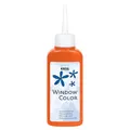 Produktbild: KREUL 42731 - Window Color orange 80 ml, Fenstermalfarbe auf Wasserbasis, mit strukturierter Oberfläche, für Glas, Spiegel, Fliesen und andere glatte Flächen