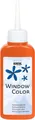 Produktbild: KREUL 42731 - Window Color orange 80 ml, Fenstermalfarbe auf Wasserbasis, mit st