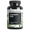Produktbild: natural elements Coenzym Q10 – 200mg/Kapsel – 120 Kapseln – 4 Monate Reichweite – hochwertiges Q10