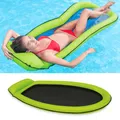 Produktbild: INTEX Mesh Lounge Grün 178x94 Wasserliege Luftmatratze Ring mit Netzeinsatz