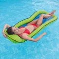 Produktbild: Wasserliege 178x94cm Badeinsel Mesh Lounge Pool Luftmatratze Netzeinsatz INTEX