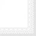 Produktbild: Mank Serviette Tissue in Weiß, 33 x 33 cm, 1/4 Falz, 100 Stück