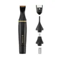Produktbild: Remington Multi- Haarschneidemaschine Profi [Nasenhaartrimmer, Ohrenhaartrimmer, Augenbrauenrasierer, Barttrimmer] Trimmer inkl. Aufsteckkamm+Detail&Barttrimmer 1-5 mm+Rotationsschneideaufsatz NE7000