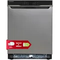 Produktbild: Telefunken Unterbau-Geschirrspüler | Spülmaschine 60 cm | 12 Maßgedecke | 9 Programme | AquaStop - Schutz vor Wasserschäden | Auto-Door | leise 44 dB | inkl. Besteckkorb | G-EU-6014-C-I