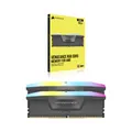 Produktbild: 64GB Corsair Vengeance RGB grau DDR5-5200 DIMM CL40 Dual Kit