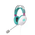 Produktbild: ASUS TUF Gaming H1 Gen II Hatsune Miku Edition (kabelgebundener USB-A50mm, 40mm Essence Treiber, Virtual 7.1 Surround Sound, TeamSpeak-zertifiziertes Mikrofon, leicht 297g, für PC, PS5)
