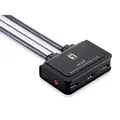 Produktbild: LevelOne KVM-0290 2-Port-USB HDMI-Kabel-KVM-Switch