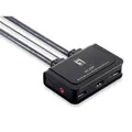 Produktbild: LevelOne KVM-0290 2-Port-Kabel-KVM-Switch HDMI USB