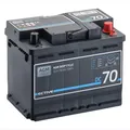 Produktbild: ECTIVE - AGM DC70 12V 70Ah - Deep Cycle Versorgungsbatterie wartungsfrei - VRLA Aufbaubatterie für Boote, Van, Wohnmobil, Camper
