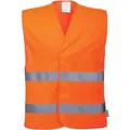 Produktbild: Doppelstreifen-Weste Orange 4XL/5XL