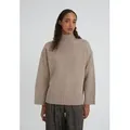 Produktbild: Style Republic Rollkragenpullover Merino-Kaschmir Gemisch OVERSIZED BOXY braun S