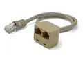 Produktbild: StarTech.com 2 auf 1 RJ45 10/100 Mbit/s Splitter Kabel Adapter - St/Bu - Netzwerk-Splitter - RJ-45 (M)