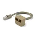 Produktbild: StarTech.com 2 auf 1 RJ45 10/100 Mbit/s Splitter Kabel Adapter - St/Bu
