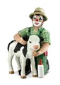 Produktbild: GILDE Comicfigur Clownfigur Landliebe aus Kunstharz - Bauernhof Idylle (1 St)