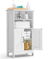 Produktbild: VEVOR Badezimmerschrank Badschrank 4-stufig aus Holz mit 2 Türen & verstellbarem Regal, Bodenschrank für Küche/Wohnzimmer/Eingangsbereich, freistehender Aufbewahrungsschrank Küchenschrank weißVEVOR Badezimmerschrank Badschrank 4-stufig aus Holz mit 2 Türen & verstellbarem Regal, Bodenschrank für Küche/Wohnzimmer/Eingangsbereich, freistehender Aufbewahrungsschrank Küchenschrank weißVEVOR Badezimmerschrank Badschrank 4-stufig aus Holz mit 2 Türen & verstellbarem Regal, Bodenschrank für Küche/Wohnzimmer/Eingan