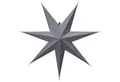 Produktbild: STAR TRADING LED Dekolicht Decorus, Papierstern 'Decorus', handgeschöpftes Papier, silber-grau, Ø 75cm