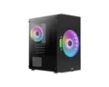 Produktbild: Aerocool ATOMICLITE V2, Micro-ATX Gaming Gehäuse, Front Mesh+2 Lüfter RGB, Schwarz
