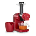 Produktbild: Klarstein Bella Elegance Saftpresse 200 W, Entsafter mit 400 ml, BPA-frei, rutschfester Standfuß, max. Dauerbetriebszeit: ca. 20 Minuten, einfache Reinigung, rot