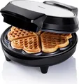 Produktbild: Bestron Waffeleisen AWM700S klassische Herzwaffeln 700 W Antihaft 39332817