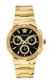 Produktbild: Versace Herren Uhr Armbanduhr GRECA LOGO CHR Armband Edelstahl gold VEZ9004 21