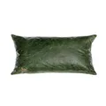 Produktbild: Centaur - Deko Lederkissen 50 x 30 cm für Sofa oder Schlafzimmer smaragdgrün - Echt Leder Kissen Echtleder Sofakissen Lederoptik