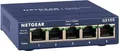 Produktbild: Switch Netgear ProSafe GS105GE 5-Port RJ-45 Gigabit 10Gb/s​ aus Metall blau/grau