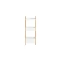 Produktbild: SoBuy Badezimmerregal mit 3 Shelves Weiß 28x20x74cm Funktional