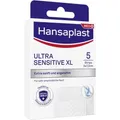 Produktbild: HANSAPLAST Ultra Sensitive Wundverband 5x7,2 cm XL 5 St