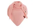 Produktbild: Knit Factory Strickschal Coco Dreiecksschal Blossom Pink 190x85 cm, (Set, 1-St. Spar-Set), Schal Damen Herren set loop tücher schals winter Strick Mode herbst