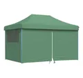 Produktbild: vidaXL Partyzelt Partyzelt Faltbar Pop-Up mit 4 Seitenteilen Grün
