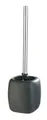 Produktbild: WENKO WC-Garnitur Klobürste WC-Bürste Rollenhalter Badgarnitur Keramik schwarz