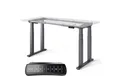 Produktbild: DESKSPACE Tischgestell Titan - Elektrisch höhenverstellbarer 4-Bein-Schreibtisch (Einzeltisch), Elektrisch höhenverstellbar, Dual-Motor, USB, Memory, 200 kg tragfähig