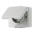 Produktbild: Jung 620W Schutzkontakt-Steckdose, 16 A 250 V ~, IP 44, WG 600