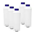 Produktbild: 5x Wasserfilter für DeLonghi Kaffeevollautomaten Filterkartusche