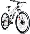 Produktbild: Bergsteiger Kodiak 26 Zoll Mountainbike, geeignet ab 150 cm, Scheibenbremse, Shimano 21 Gang-Schaltung, Vollfederung, Jungen-Fahrrad & Herren-Fahrrad