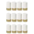 Produktbild: Wenzel Pure Kerze Safe Candle 13x7cm Natural, weiß (12 Stück)