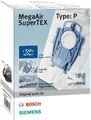 Produktbild: Bosch Staubsauger Zubehör Beutel Type P MegaAir SuperTEX (BBZ41FP)