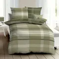 Produktbild: Kaeppel Feinbiber Biber Bettwäsche Beyond in 200x200 cm 03063 gestreift khaki