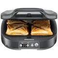 Produktbild: Sandwichmaker XL 1800W Antihaft Timer Schwarz Schnell Toast Grill