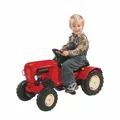 Produktbild: BIG Porsche Diesel Junior Traktor, Kettenfahrzeug, Kinder Traktor, Spielzeug