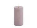 Produktbild: UYUNI Lighting LED-Kerze Pillar LED-Kerze Rustic light lavender 15,2cm