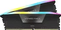 Produktbild: Corsair Vengeance RGB DDR5 RAM 64GB (2x32GB) 6000MHz CL30 Intel XMP iCUE Kompatibel Computer Speicher - Schwarz (CMH64GX5M2B6000C30)