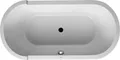 Produktbild: Duravit Badewanne Starck 160 x 80 x 60 cm, oval R-Schräge, Acrylverkleidung, Gestell, weiß, 700409000000000