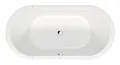 Produktbild: Duravit Starck Ovalbadewanne Oval Freistehend mit zwei Rückenschrägen 1600 x 800 mm - Weiß - 700409000000000