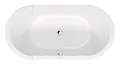 Produktbild: Duravit Starck Ovalbadewanne Oval Freistehend mit zwei Rückenschrägen 1600 x...