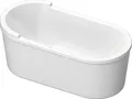 Produktbild: Duravit Starck Oval-Badewanne, freistehend, 2 Rückenschrägen, Acrylverkleidung,