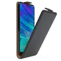 Produktbild: EAZY CASE Hülle kompatibel mit Huawei P Smart (2019) Flip Cover zum Aufklappen, Handyhülle aufklappbar, Schutzhülle, Flipcover, Flipcase, Flipstyle Case vertikal klappbar, aus Kunstleder, Schwarz