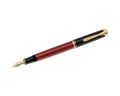 Produktbild: Pelikan Füllfederhalter Kolbenfüllhalter Souverän M600 Feder M schwarz/rot